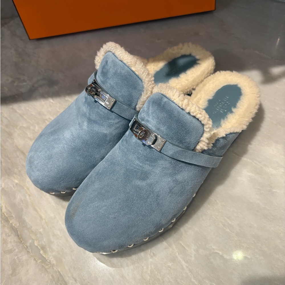 Hermes carlotta mule sz 40